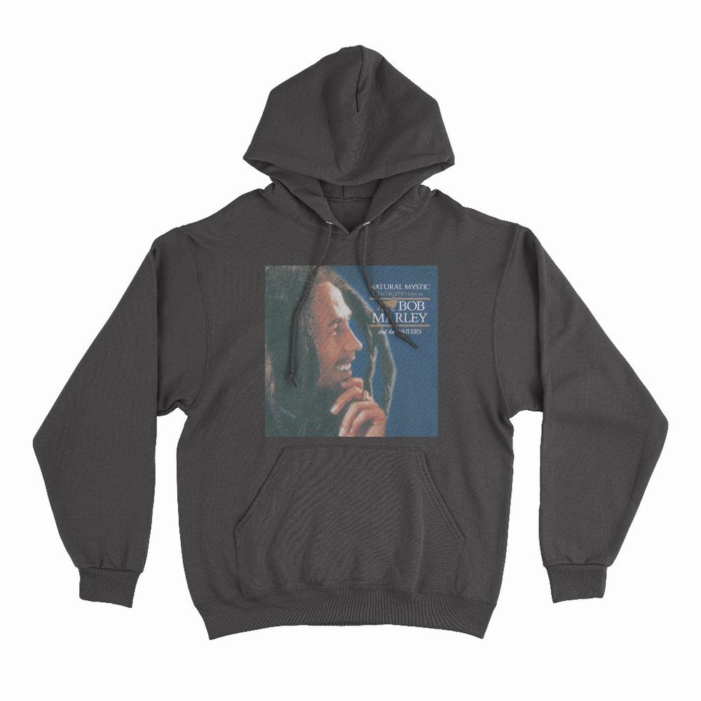 Natural Mystic New Bob Marley Black Hoodie